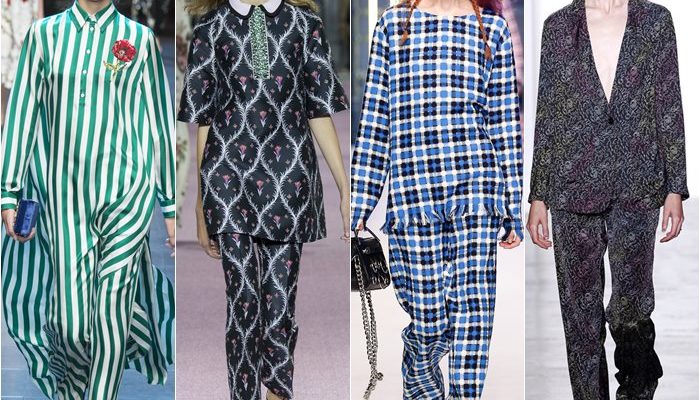 Модный тренд лета 2016 – костюм-пижама